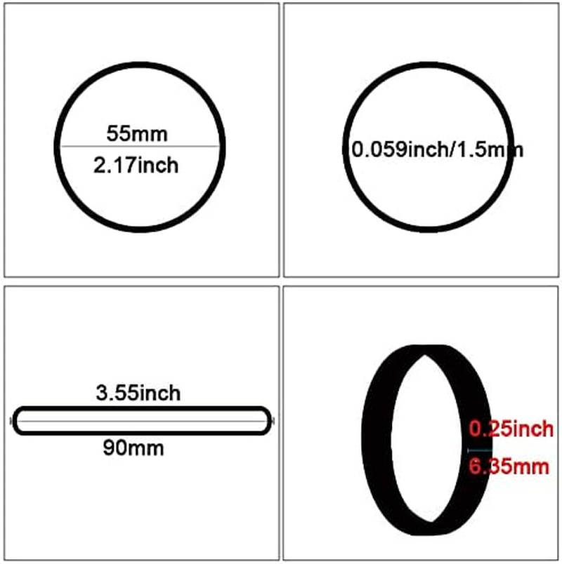 Rubber Bands No.64 Size#64 Elastic Rubber Band Black 100Pcs 200 Grams Office Supplies File Folders Litter Box image number 4