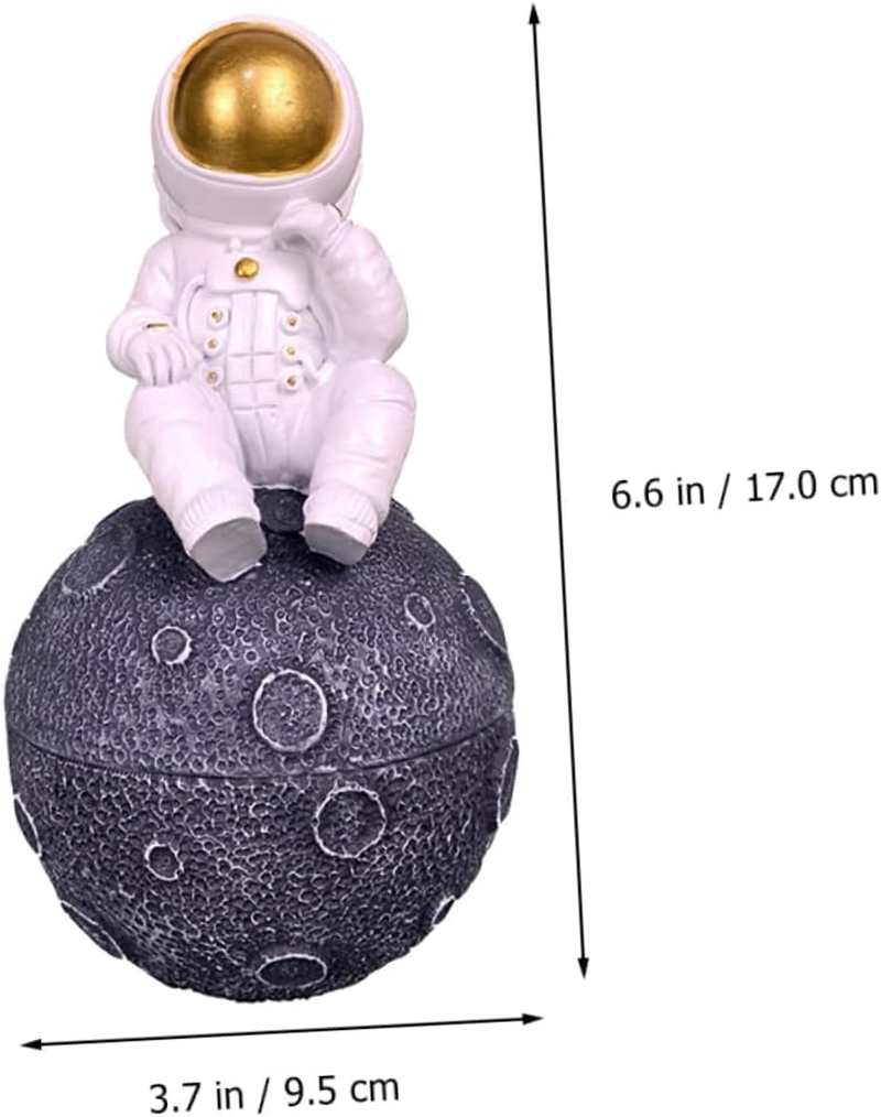 Keepsake for Newborn Fetal Hair Teeth Storage Bottle Portable Resin Decorative Box image number 3