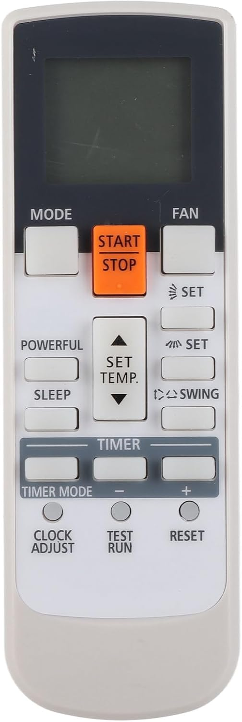 TOPINCN Universal Replacement Air Conditioner Remote for AR RAJ1E AR RAH1E RAH2E, Clear Display, Easy to Use for Applicable Scene: Air Conditioner, Premium ABS Material image number 5