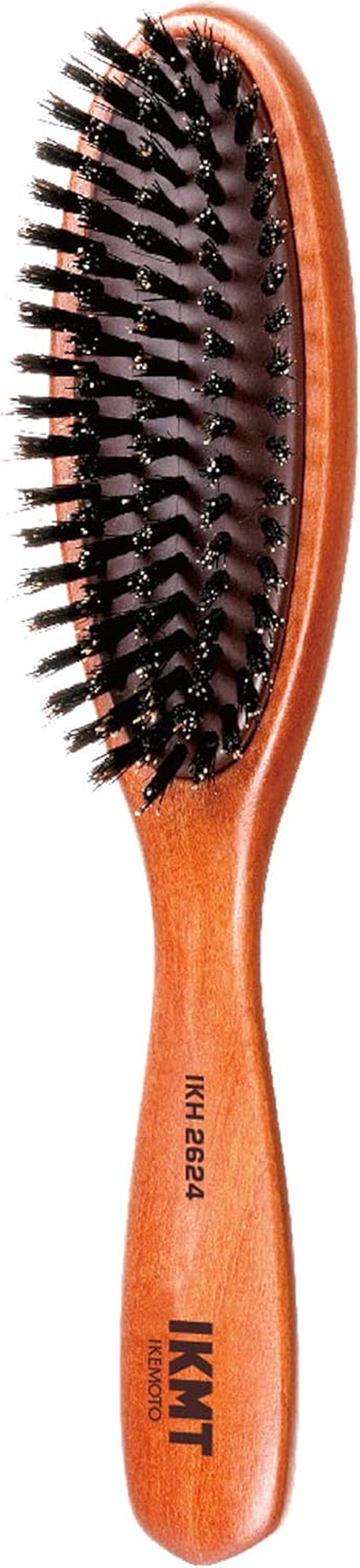 Ikemoto Brush IKH2624 Hair Brush/Ikmt Brushing Brush (Large) Hair Stiffness: Normal (M) Made in Japan image number 1