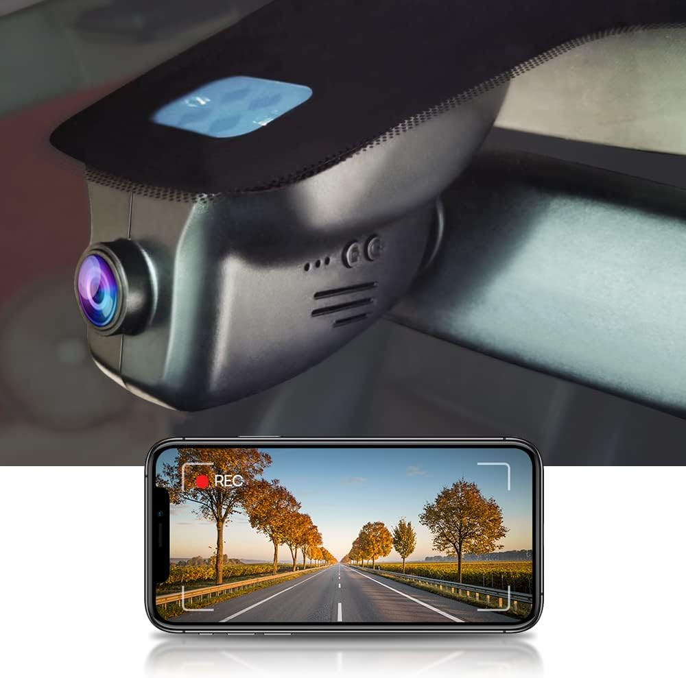 Fitcamx 4K Dash Cam Suitable for Land Rover Discovery 4 2011 2012 2013 2014 2015 2016 SE S HSE P300 (Model B/L462), OEM Style, 2160P UHD Video Wifi APP, Loop Recording G-Sensor, Plug & Play, 64GB Card