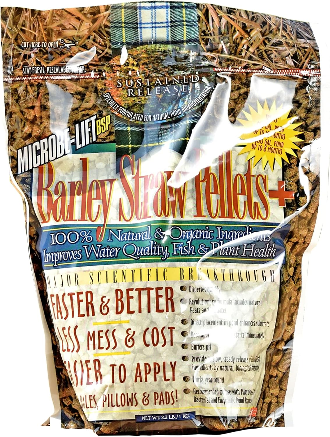 Microbelift Barley Straw Pellets 1 Kg image number 2