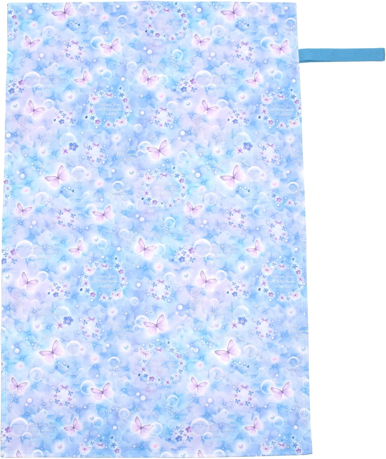 Colorful Candy Style B8002100-BTR Diaper Changing Sheet Set, 2-Piece Set, Moonlight Butterfly and Unicorn image number 6