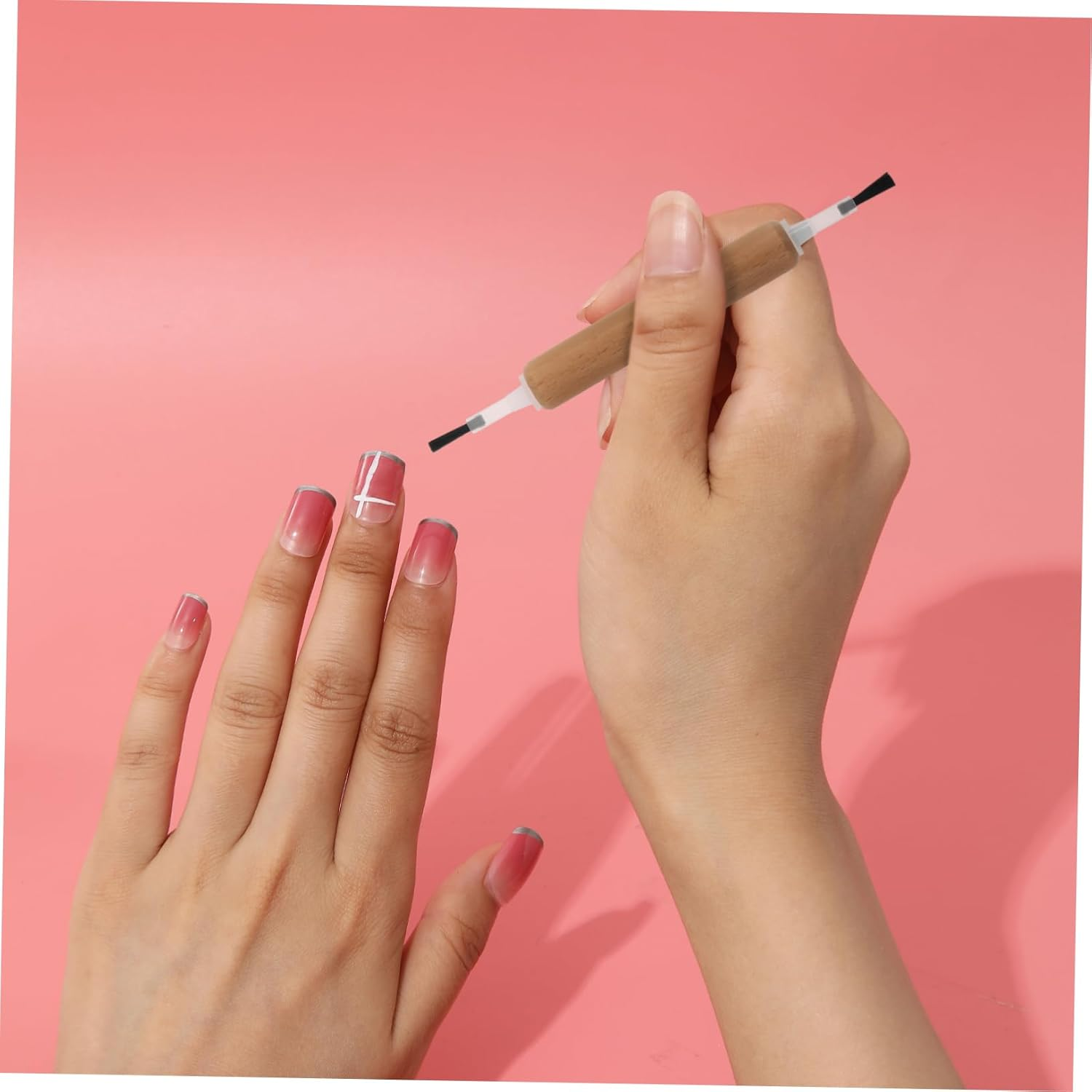 CIYODO Nail Art Tools Set Dual Head Gel Brush Replacement Kit for DIY Nail Painting for Professional and Home Use Easy Maintenance and Reliable Performance image number 5