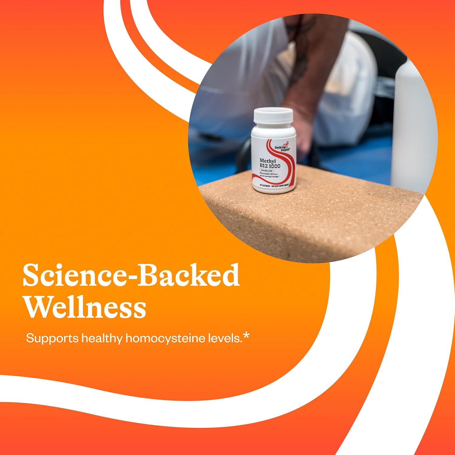 Seeking Health - Active B12 1000 Mcg. - 60 Lozenges image number 2