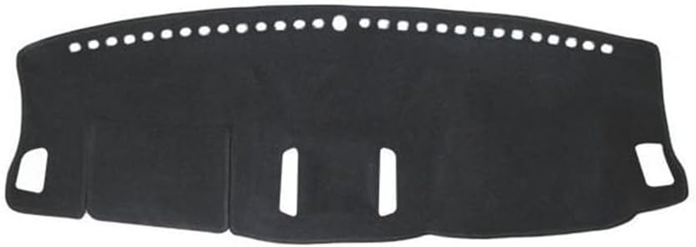 Sunland Dash Mat Charcoal Suits Ford Ranger PXII/PXIII 09/2015-06/2022 All Models with Centre Coin Tray Recess but W/Out HUD Cut Out above Speedo - F7506