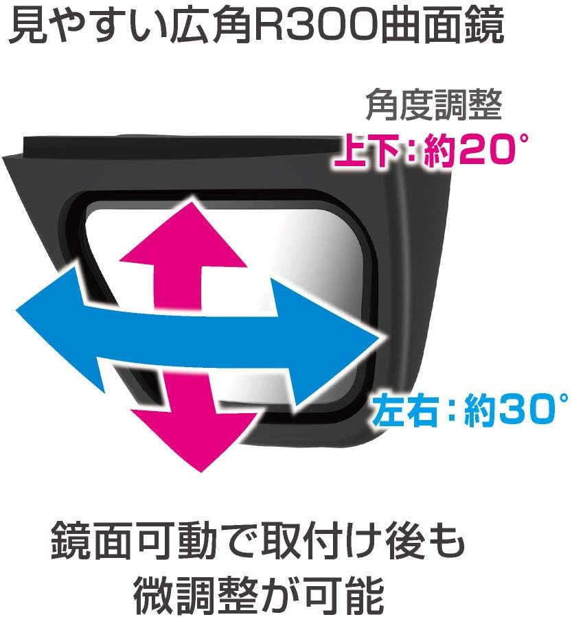 Seikou Sangyo (EXEA) Car Specific Equipment Jimny Driver Side Support Mirror EE-221 JB64 JB74