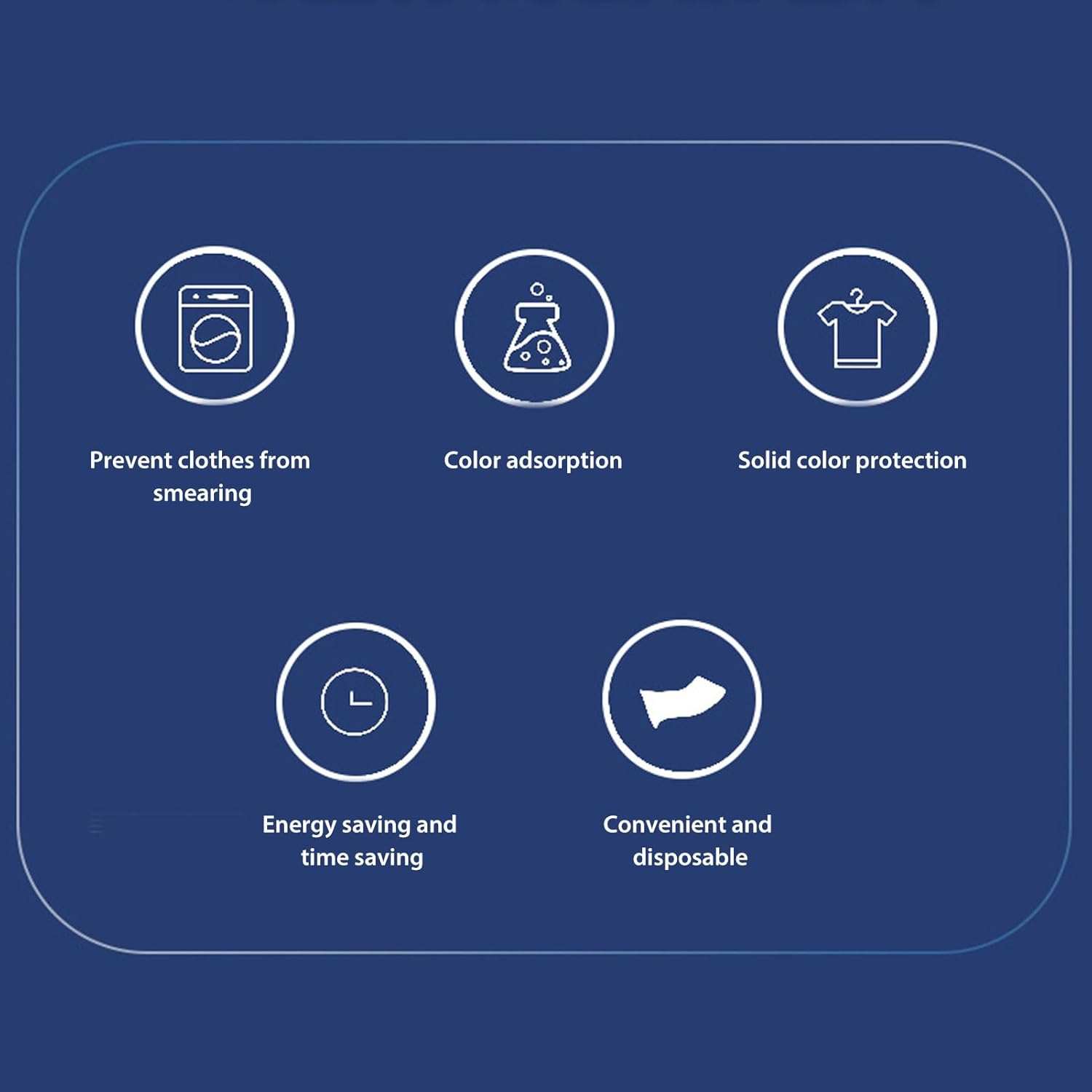 160 Count Color Catcher Sheets for Laundry, Color Absorber Laundry Sheetst, Dye Catcher to Prevent Clothes from Smearing, Fragrance Frees Clothes Dye Catcher image number 5