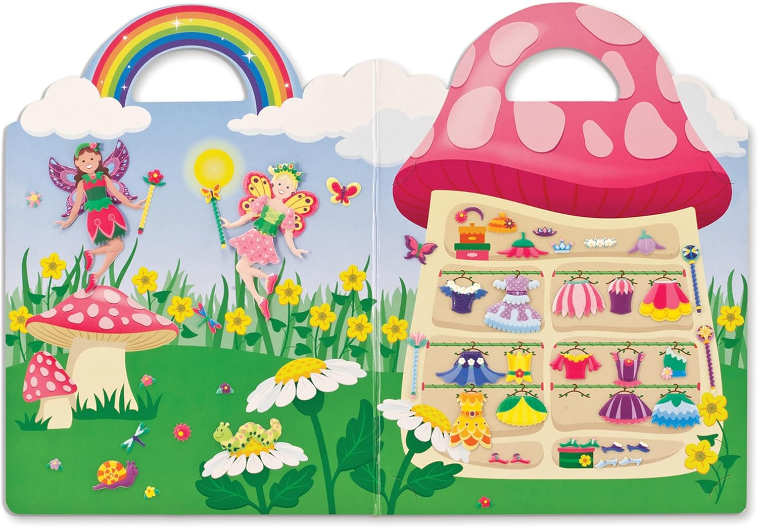 Melissa and Doug - Reusable Puffy Sticker Play Set - Fairy image number 6