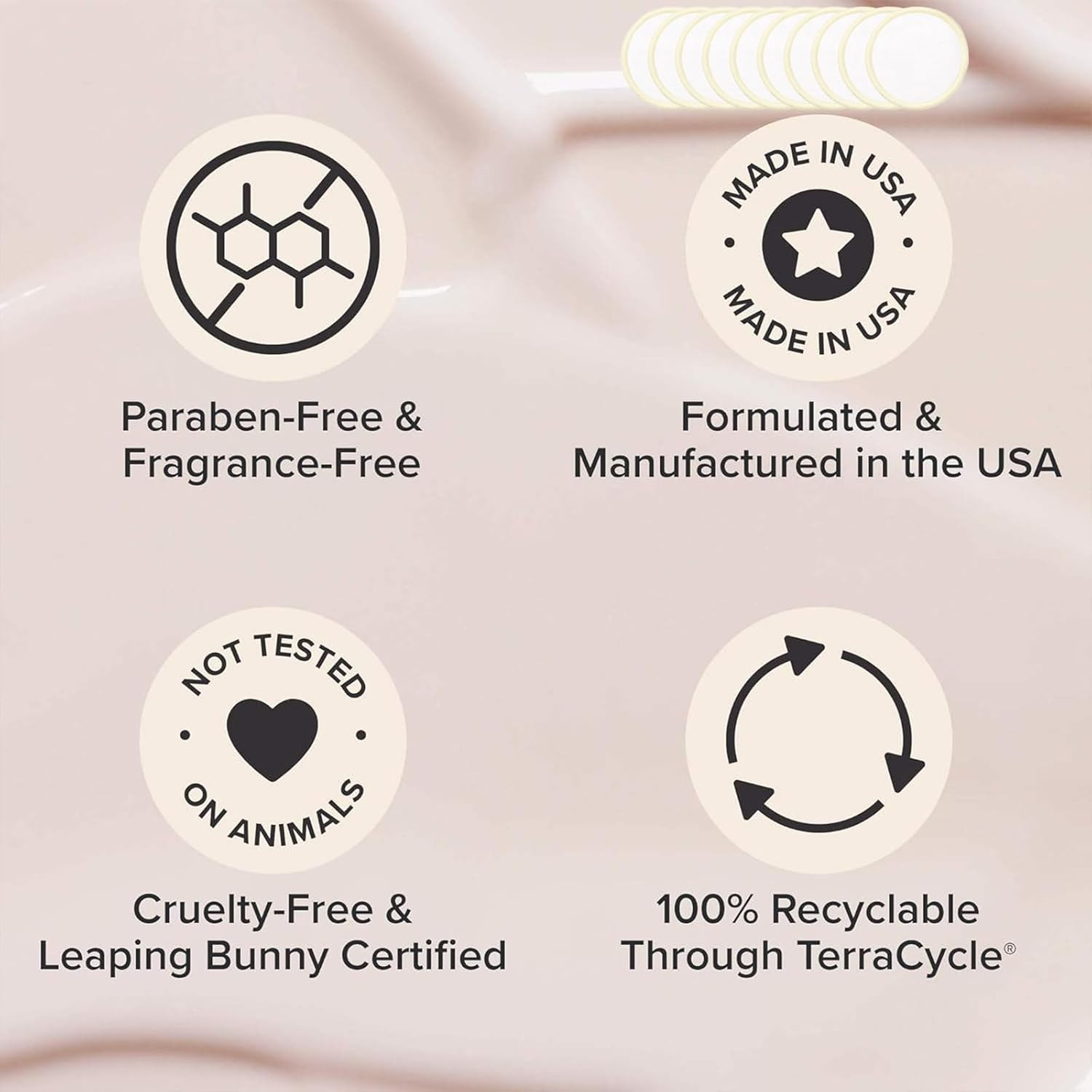 CTOUUGRS Reusable Makeup Remover Pads Eco Friendly Cotton and Bamboo Rounds for Facial Toner and Exfoliants with Washable Storage Bag 10 Count