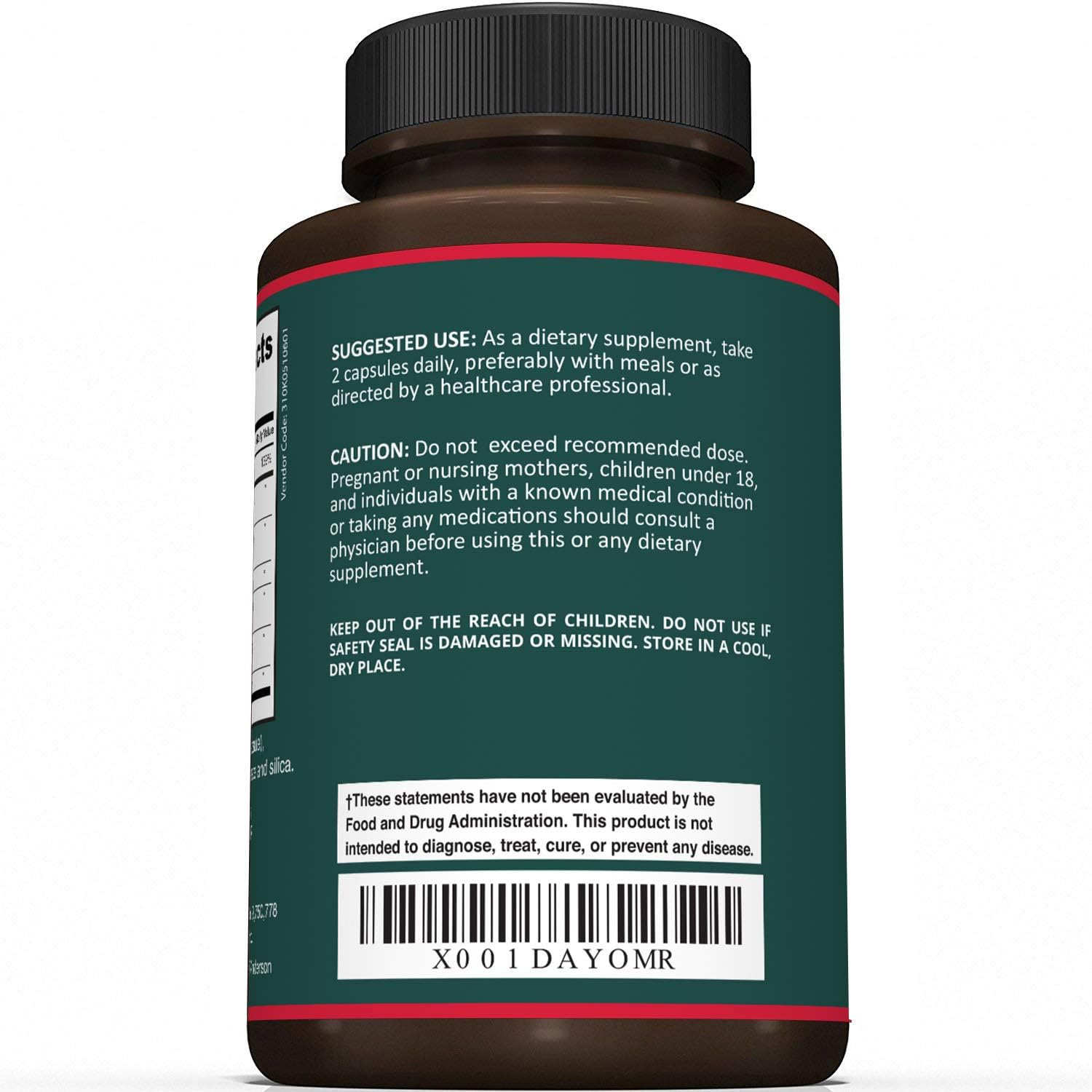 Premium Uric Acid Support Supplement - Uric Acid Cleanse & Kidney Support - Includes Tart Cherry, Chanca Piedra, Celery Extract & Cranberry - Uric Acid Support Formula - 60 Veggie Capsules image number 5