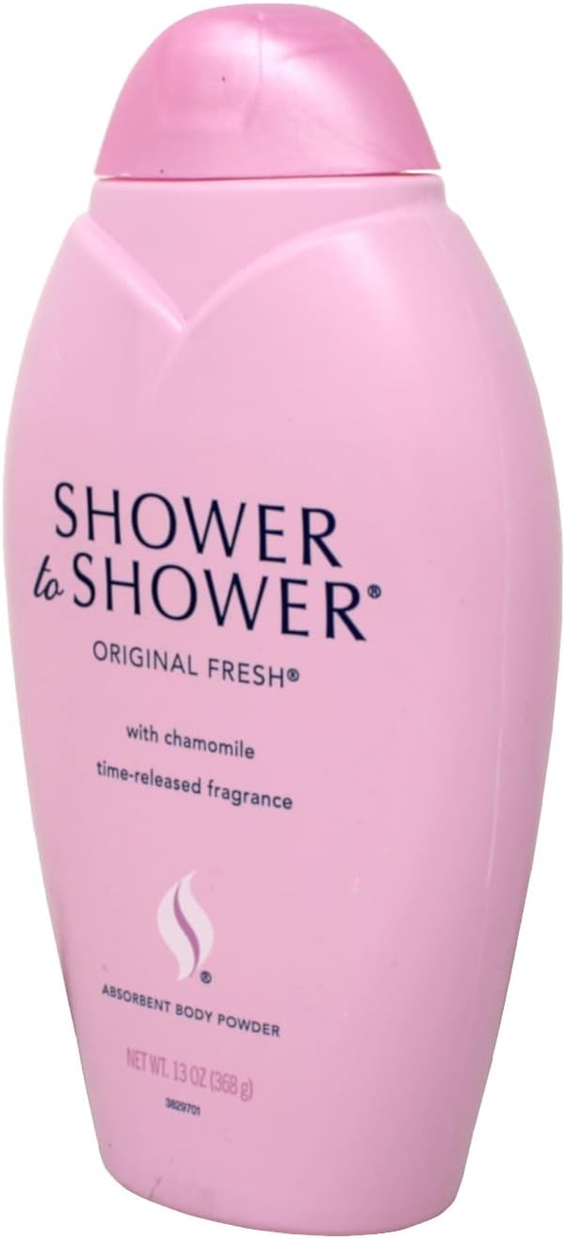 Shower to Shower Absorbent Body Powder, Original Fresh with Chamomile, 13-Ounce Bottles (Pack of 2)