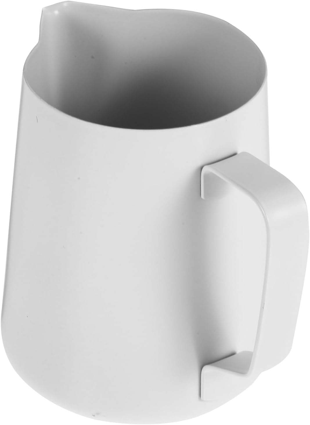 Balacoo 600Ml White Stainless Steel Milk Frothing Pitcher with Non-Stick Coating Thickened Coffee Frother Cup for Latte Art and Espresso Milk Steaming image number 4