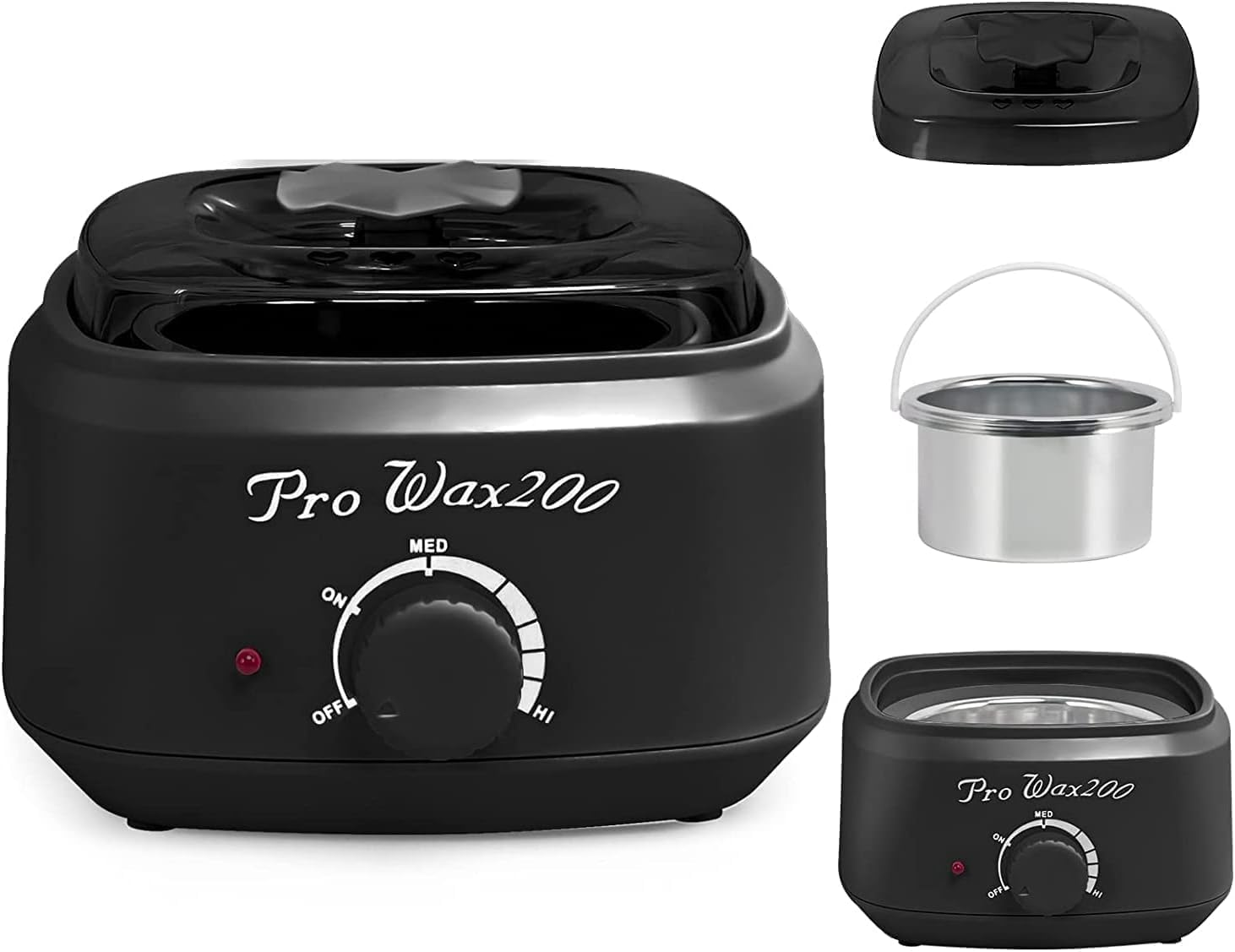 Waxing Kit, Wax Melt Warmer for Hair Removal, Wax Kit for Women and Men Full Body- Legs- Face- Eyebrows- Professional Electric Wax Pot for Hard Bikini and Strip Wax Beads Paraffin image number 4