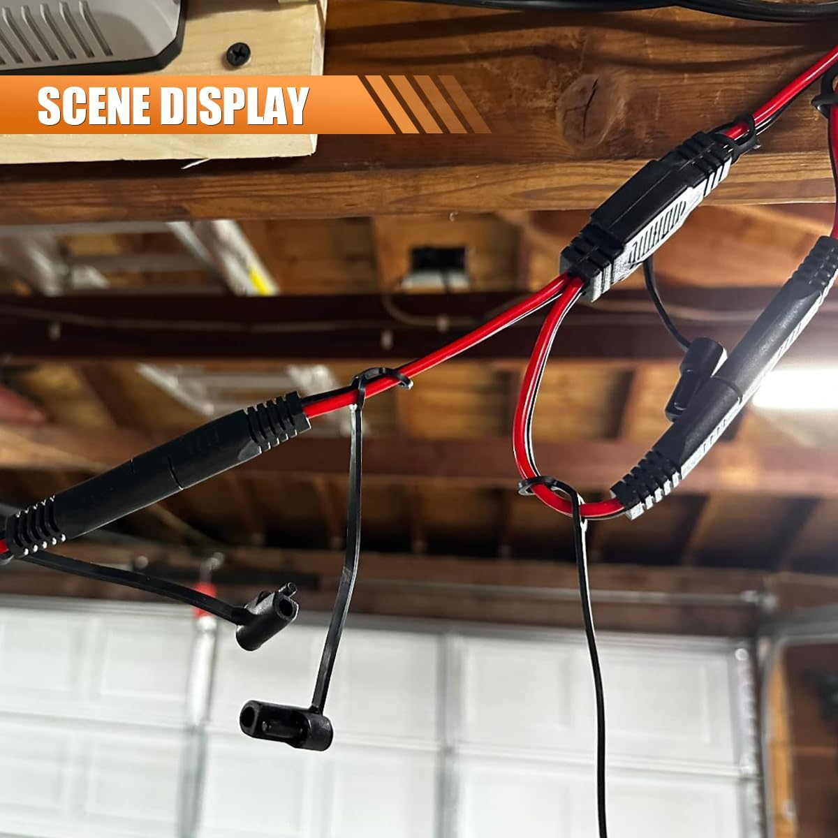 DUSCOKE 2 Pin Plug Replacement Weather Cap, SAE Waterproof Dust-Proof Cover Cap, DC Power Solar Automotive SAE Connector Protection Lid Top Covers (8PCS) image number 1