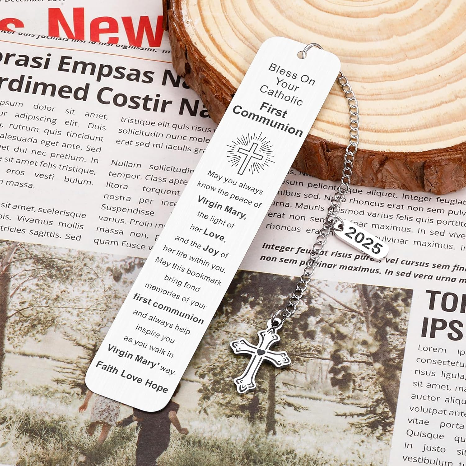 First Communionn Bookmark, First Communion Gifts for Girls, Fiirst Communion Gifts for Boys, Girls Boys 1St Communions Gift, Confirmation Gift for Teen Girls Boys, 2025 Christian Giftss for Women Men image number 6
