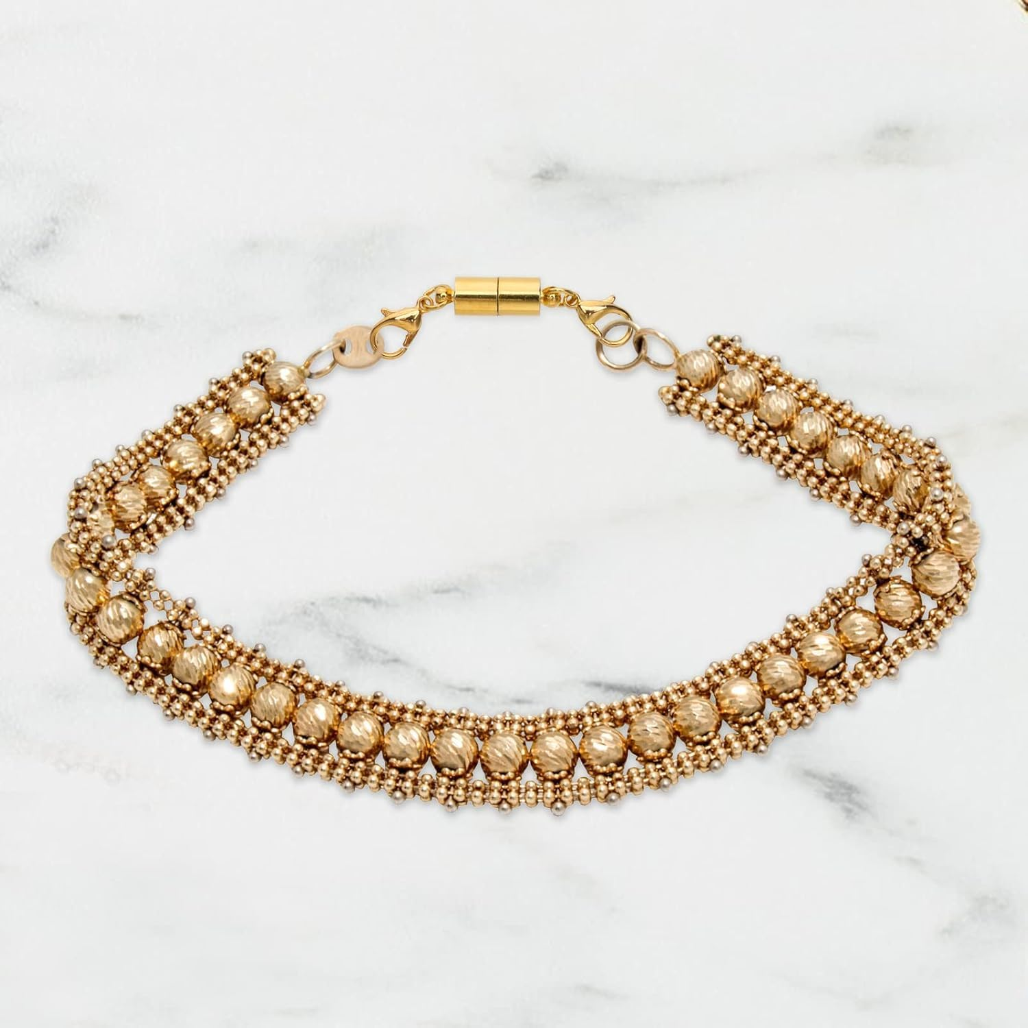 Lyfengdeam 12PCS Double Lobster Clasp Magnetic Necklace Clasps and Closures, Gold and Silver Adjustable Necklace Extenders, Necklace Bracelet Extender Jewelry Making DIY (6 X 45Mm)