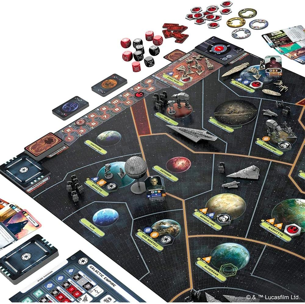Fantasy Flight Games SW03 Star Wars: Rebellion Board Game image number 1