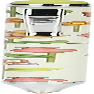 THUN - Country Pencil Case with Ballpoint Pen, Orange, Floral