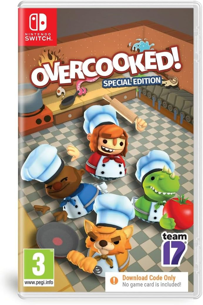 Team 17 Overcooked Special Edition Code in a Box Nintendo Switch Video Game image number 2