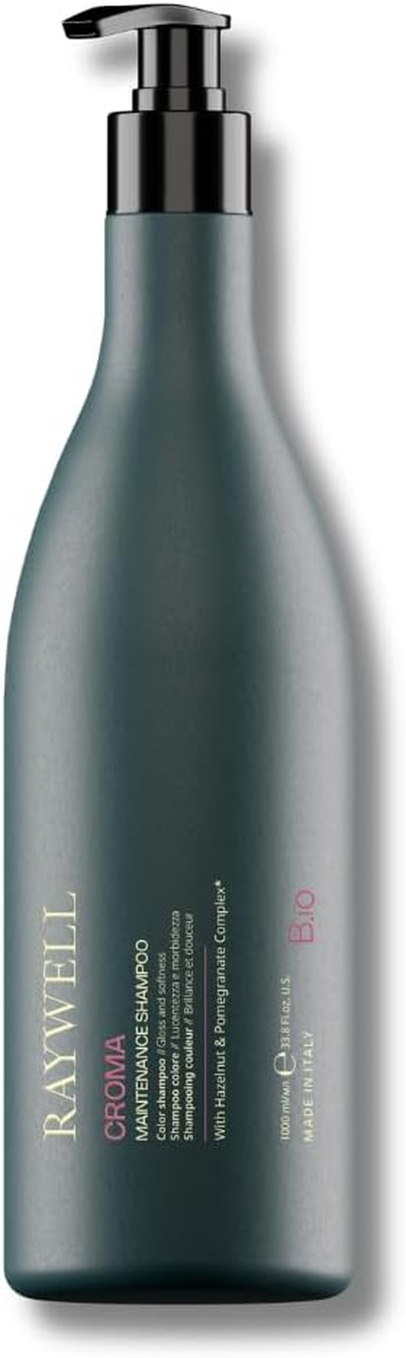 Raywell B.Io Maintenance Colour Protection Shampoo - Gentle Shampoo for Coloured Hair, Seals & Protects Hair Colour, Gives Dyed Hair Shine & Smoothness, Sulphate-Free (1000 Ml)