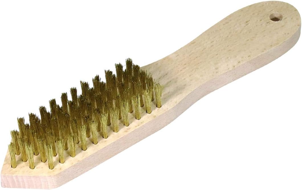 KONYO Daigoro Brass Wire Brush, Oval Shape image number 2