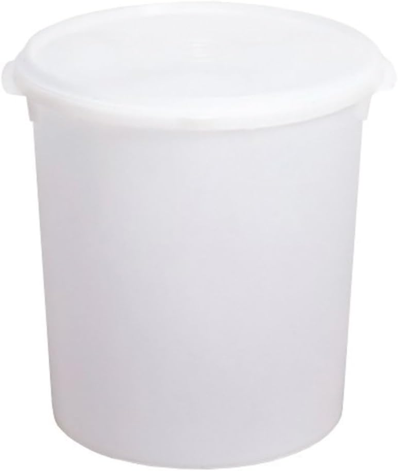 Sanko Plastic A-100 Airtight Container, Round, 2.8 Gal (10 L), White image number 3