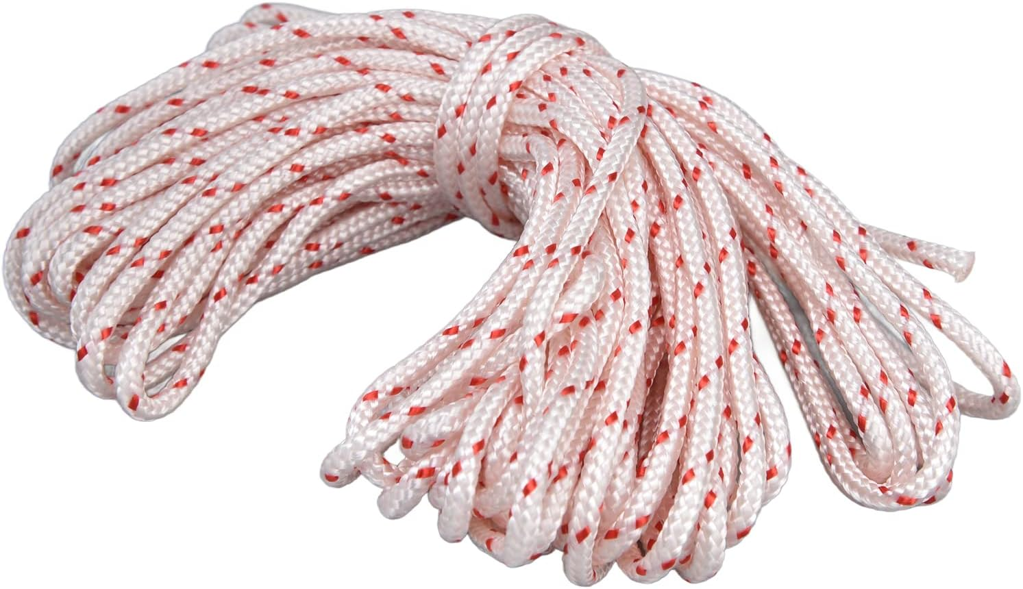 Lawn Mower Nylon Rope, Chain Saw Pull Cord Recoil Starter String Rope Replacement Edger Brush Cutter Engine Parts Cord Recoil for String Trimmer Edger Craftsmans 10 Meter(3.0Mm) image number 1