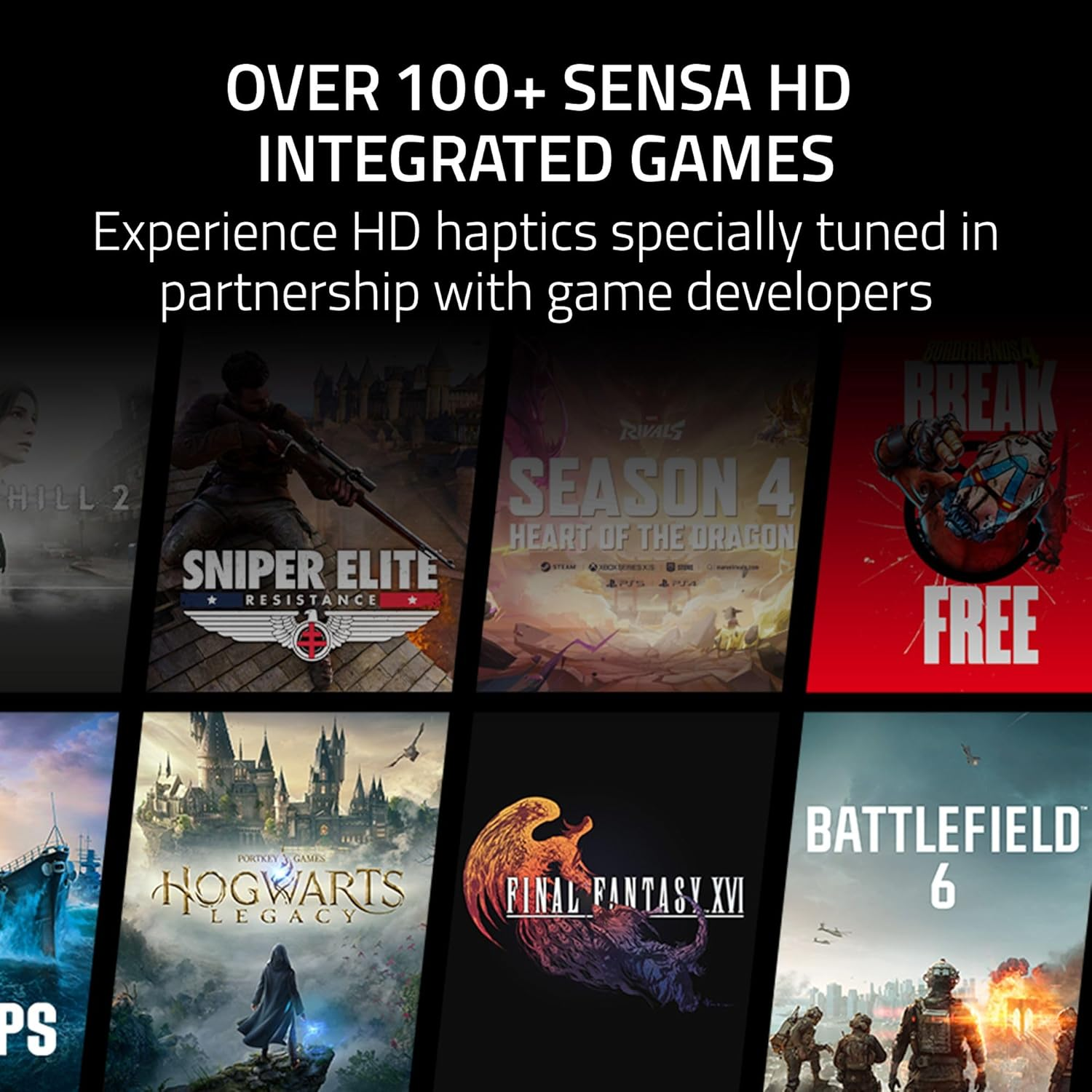 Razer Kraken V4 Pro Wireless Gaming Headphones: OLED Control Center - HD Haptics - 2.4Ghz Wireless - Bluetooth, USB, 3.5Mm - for PC, Mac, PS5, Nintendo Switch, Smartphone image number 4