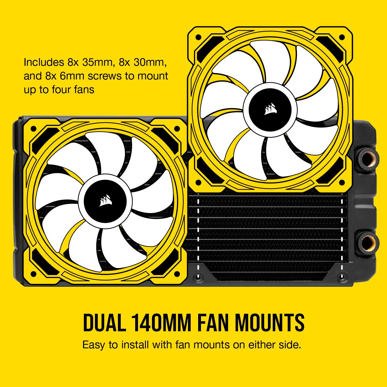 Corsair Hydro X Series XR5 280 Radiator image number 6