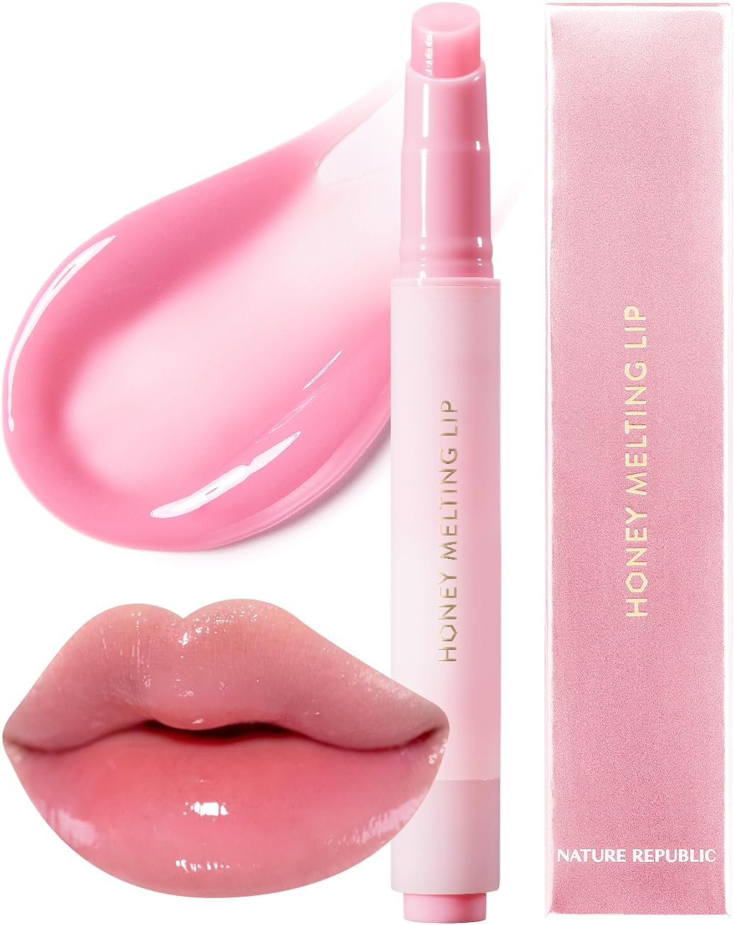 Nature Republic HONEY MELTING LIP 11-12 PLUMPING (12 See-Through Gray)