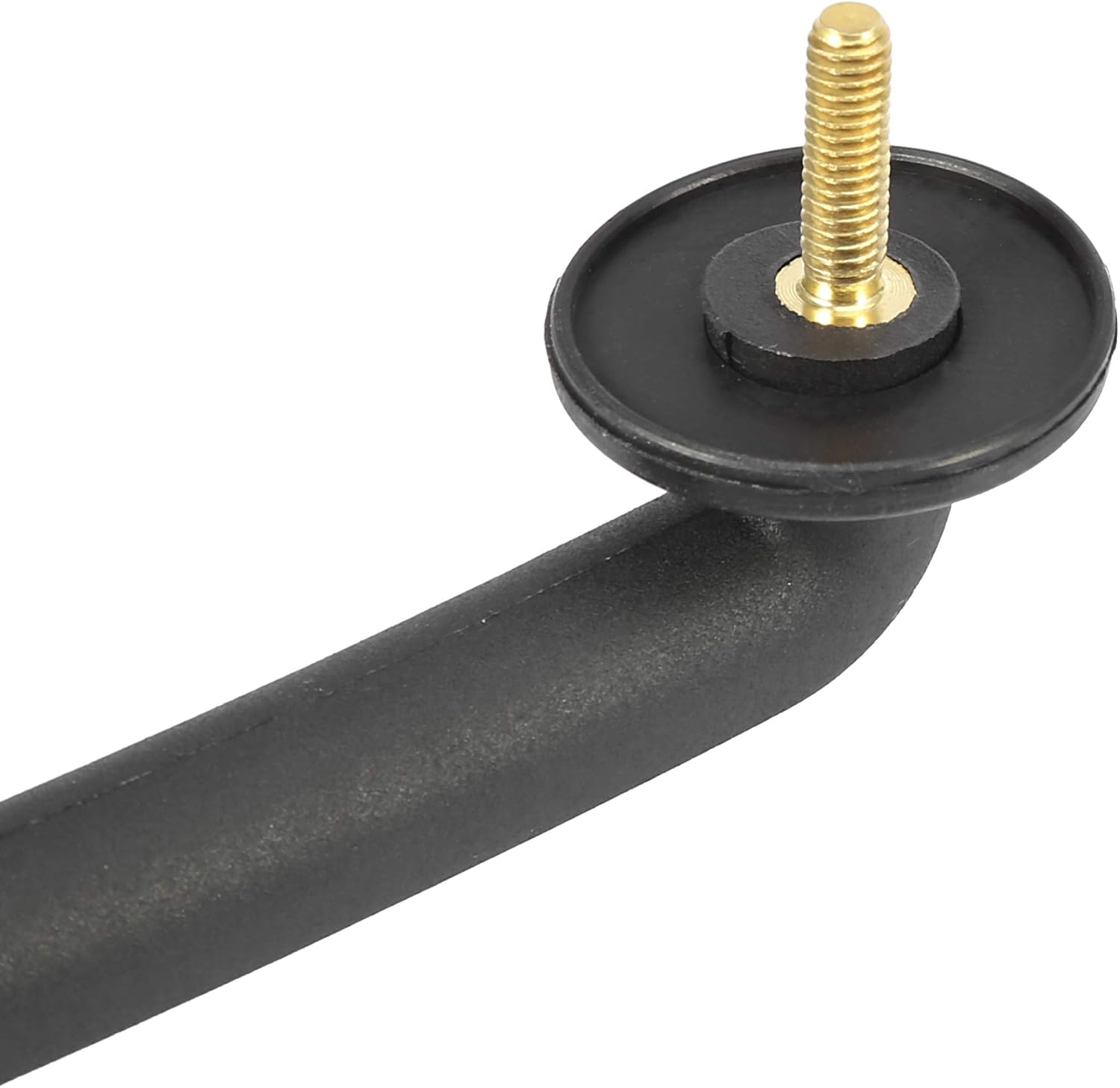 X AUTOHAUX Front Windshield Hold down Bracket Fit for Jeep Wrangler JK 1997-2018 for Wrangler TJ 1997-2006 55176422 Strap Hood Loop Bracket Hood Handle Footman Loop Plastic image number 6