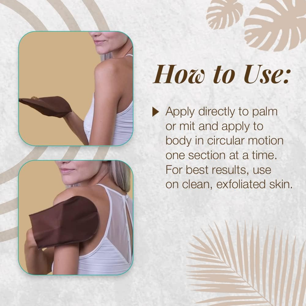 Body Drench Quick Tan Instant Wash-Off Self Tanner &ndash; 24-Hour Sunless Self Tanning Lotion for Face & Body, Natural-Looking Bronze Glow, Fake Tan 6 Fl Oz image number 2