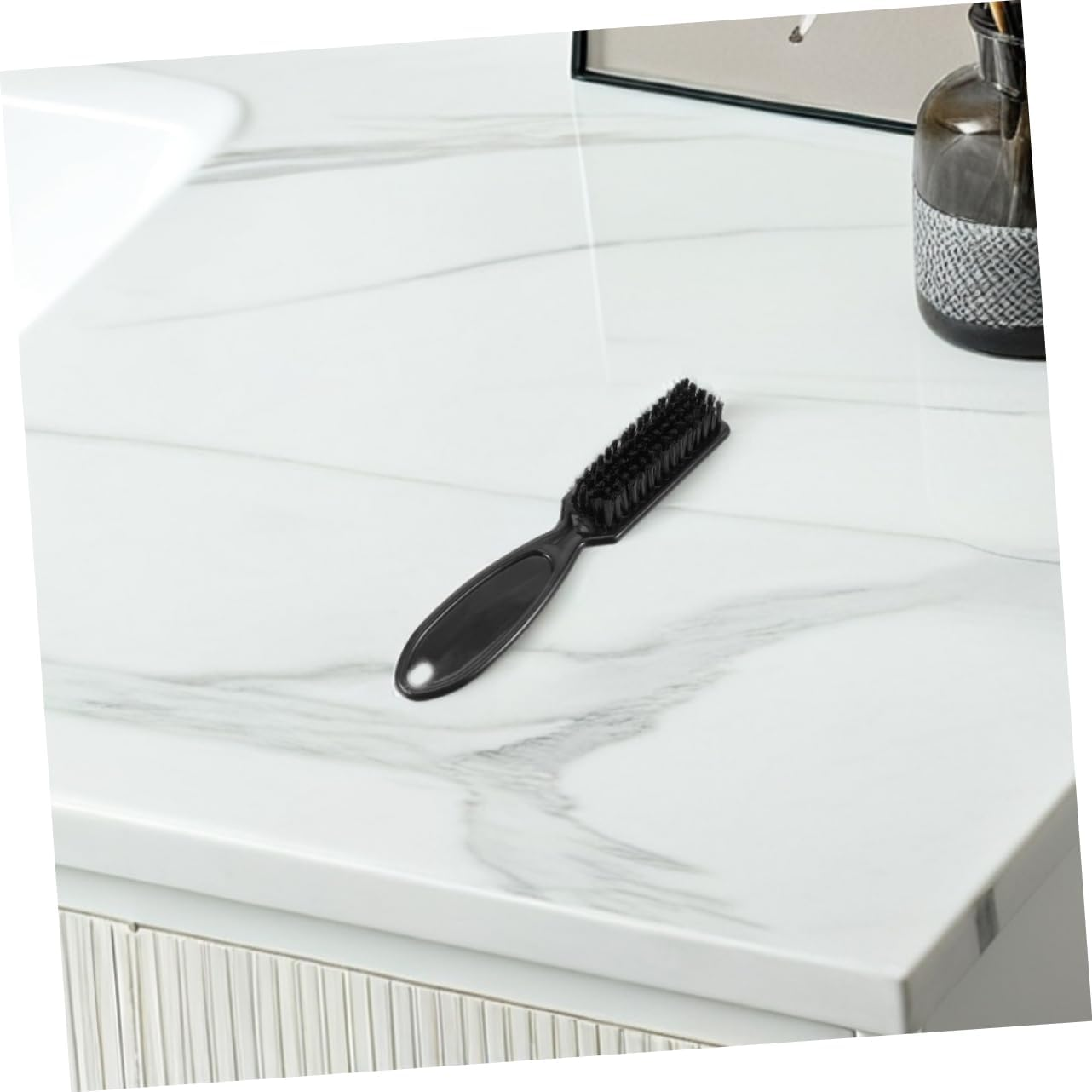 Minkissy Nylon Fade Styling Brush Barber Hair Cleaning Brush Taper Styling Tool image number 3