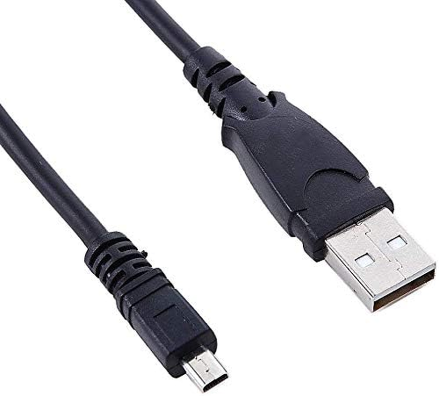 Mini-8Pin Usb-Cable Charger Cord Lead Wire for Nikon Coolpix Series,Olypus FE Series,Pentax Optio Series,Panasonic DMC Series-Digital Camera image number 1