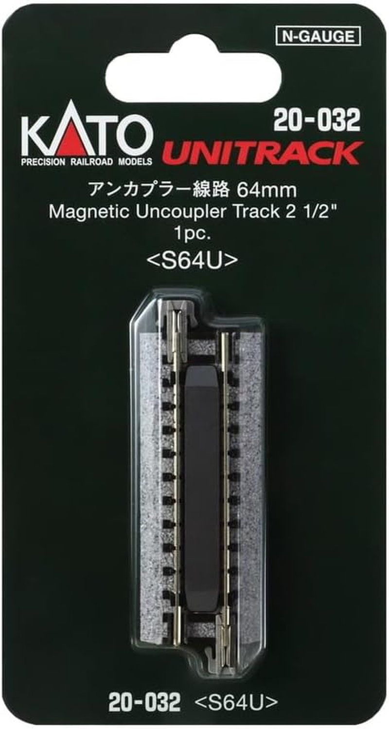 KATO 20-032 N Gauge Uncoupler Track 2.5 Inches (64 Mm), Pack of 1 image number 2