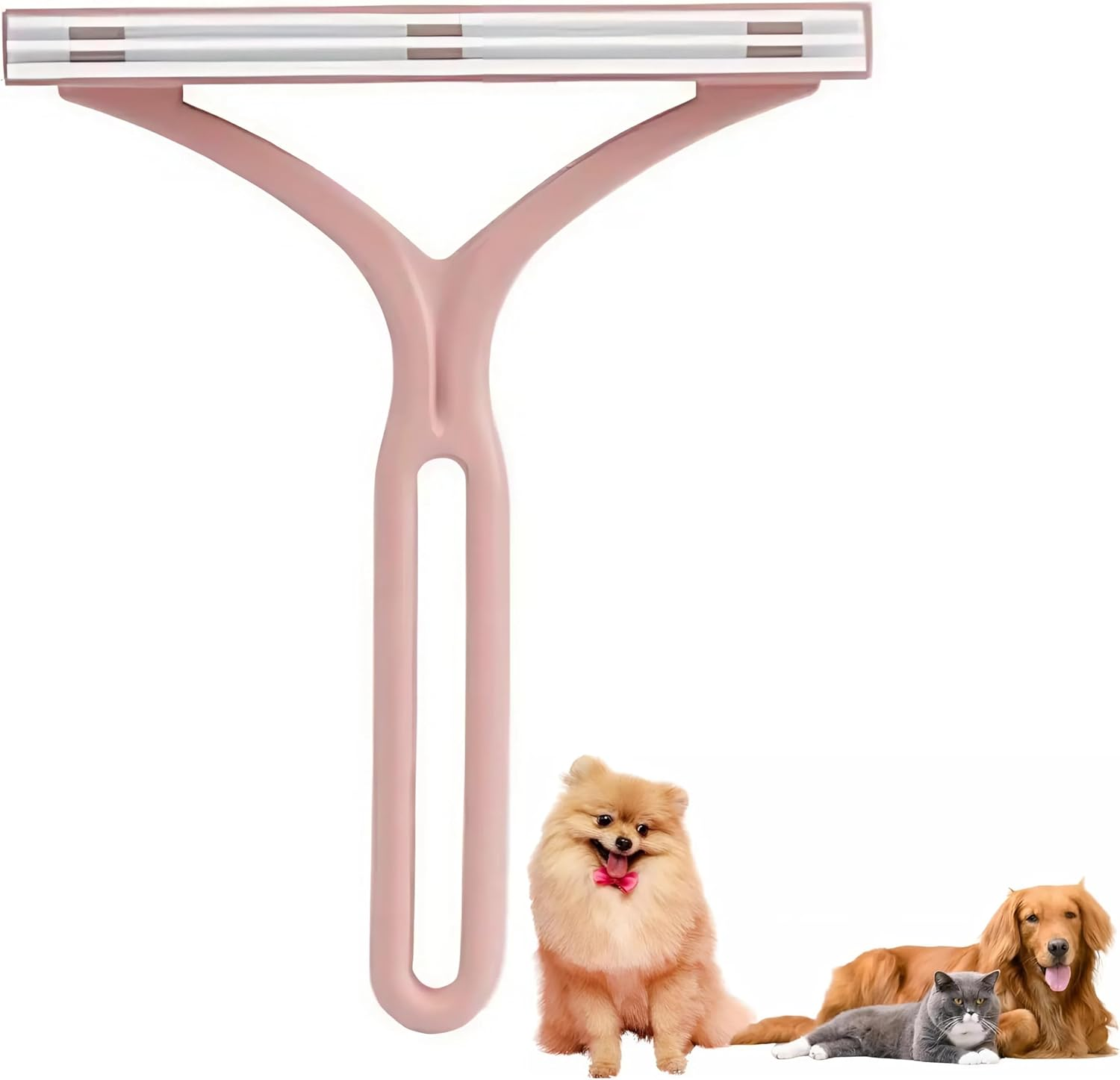 EZONEDEAL Lint Remover Pet Dog Cat Hair Fur Cleaning Sofa Mat Sofa Fuzz Brush Shaver (Navy Blue)