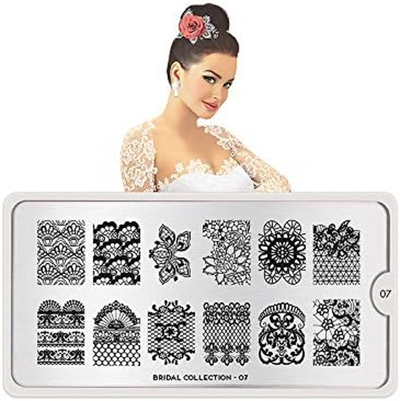 Moyou Stamping Stencil - Bridal 07 image number 1