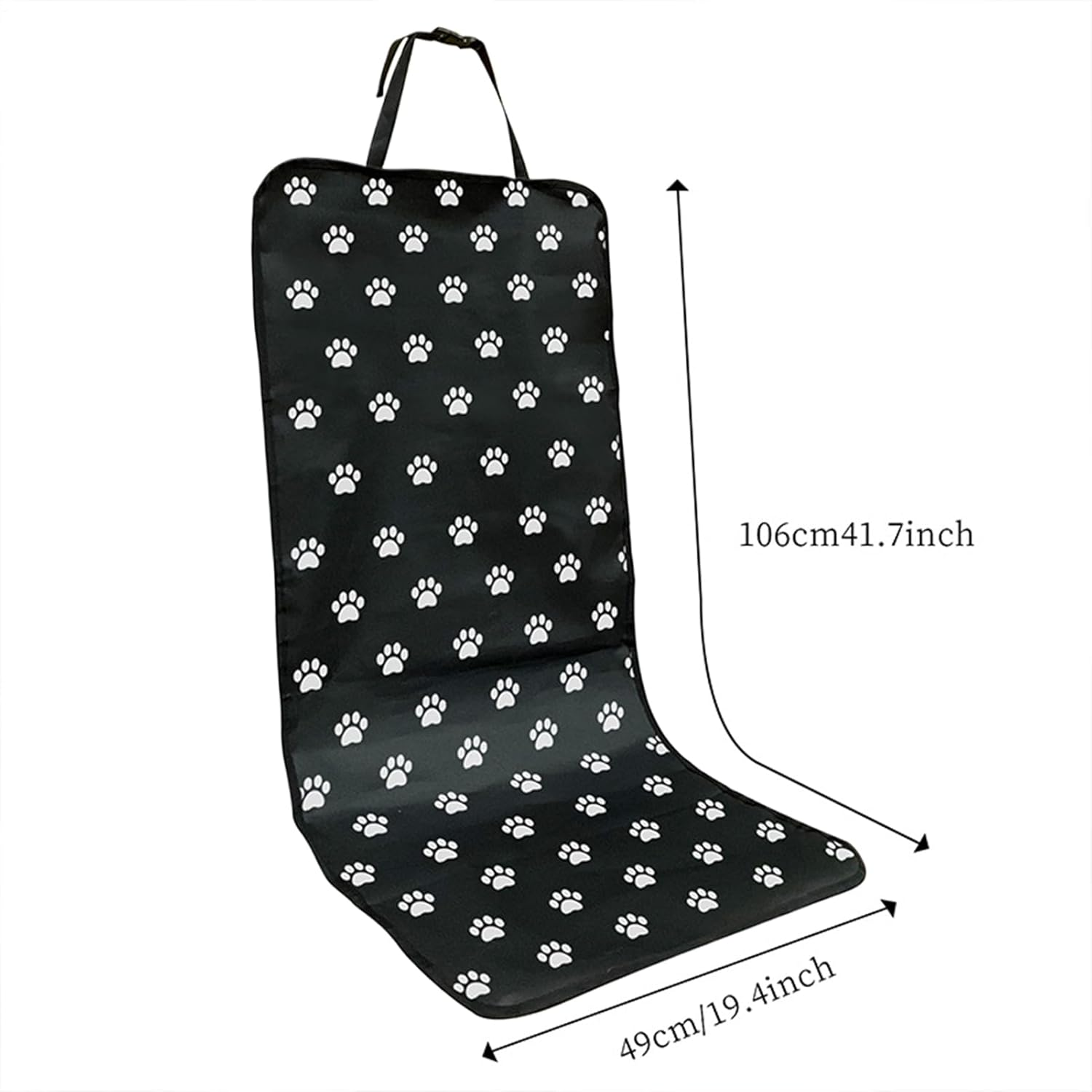 Seat Protector for Dogs - Waterproof Seat Cover for Front Seat | Easy to Clean Pet Cushion for Family Travel Long Distance Car Travel image number 3