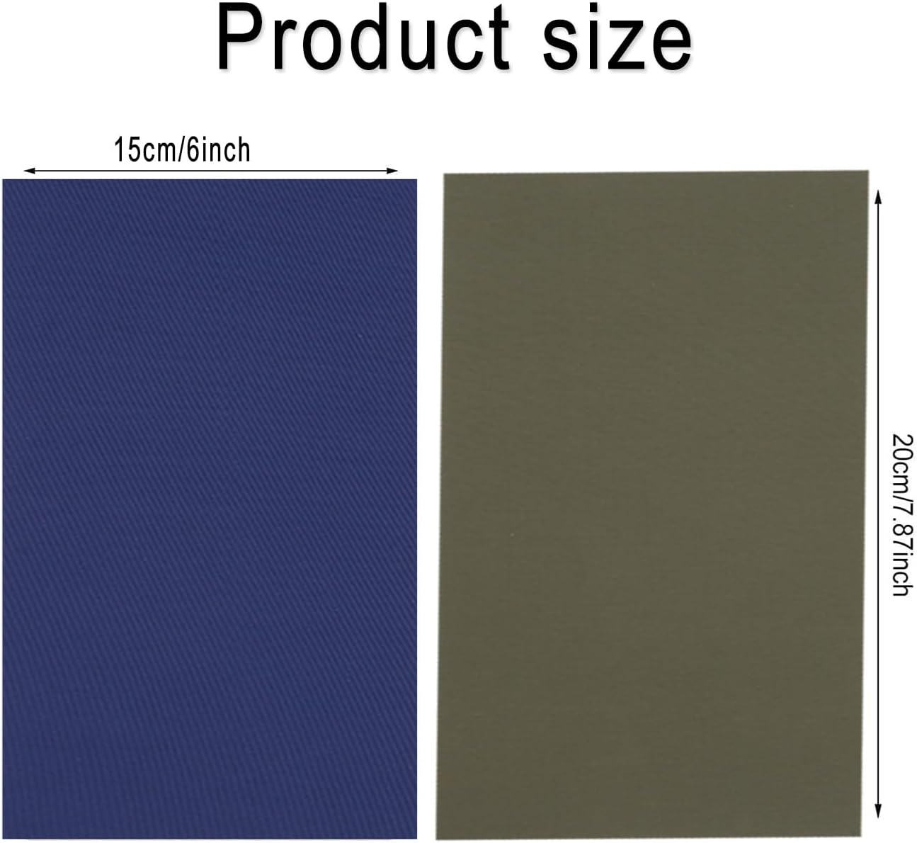 12 Sheets Repair Patches for down Jackets, 7.87X6 in Waterproof Fabric Self Adhesive Nylon Repair Patch Tape Multi Sizes & Shapes Fabric Repair Patch Tape for Puffer Jackets Coats Tents Sleeping Bags image number 6