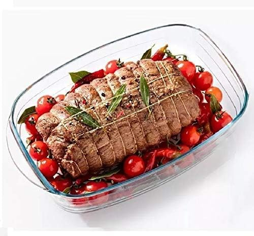 &Ocirc;cuisine Rectangular Casserole Dish Glass, Clear 37 X 14 X 22 Cm 49013 image number 1