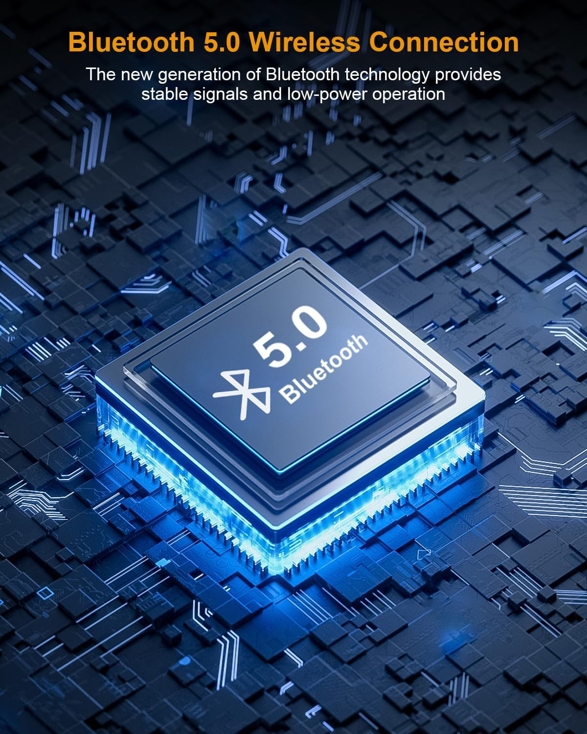 BANKKY Wireless Carplay & Android Auto Adapter&ndash;2-In-1 Plug & Play Dongle for Iphone/Android, Convert Wired to Wireless, USB-C/A Support, Car Accessories image number 5