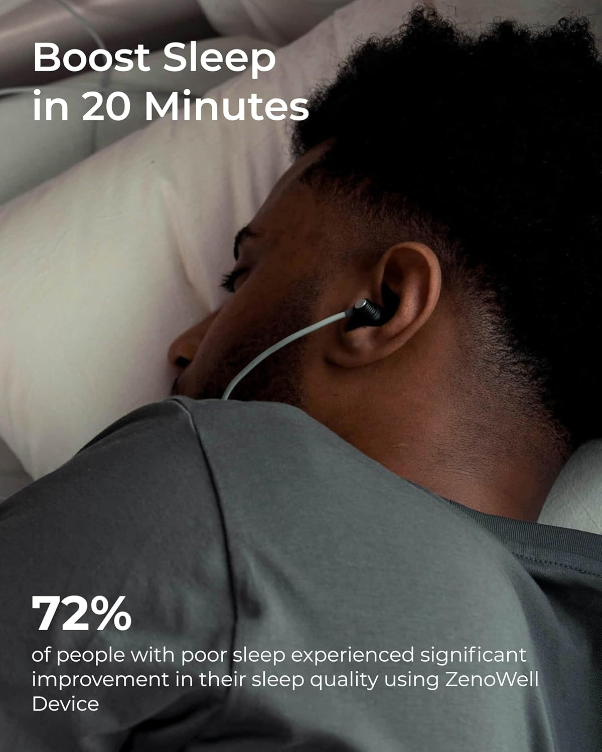 Luna Vagus Nerve Stimulator, Relaxation Device for Long-Term Wellness, Patented Vagus Nerve Wearable Device for Restore Calm, Stress Relief and Recover, Four Modes image number 3