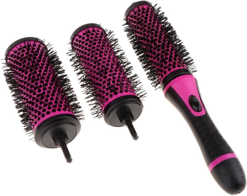 Detachable round Barrel Brush Hair Roller Professional Salon Styling Brush image number 4