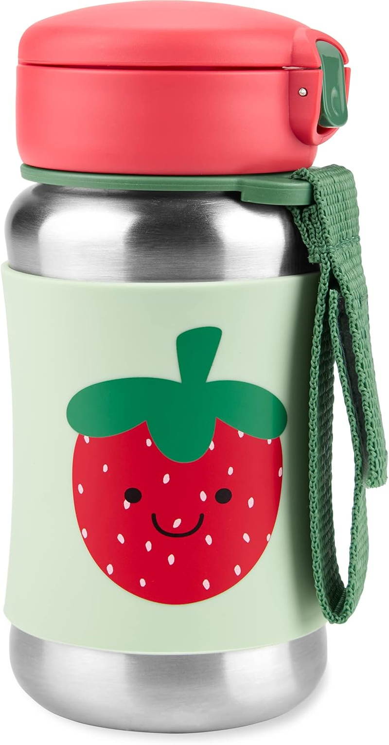 Skip Hop Insulated Baby Food Jar, Sparks, Strawberry image number 1
