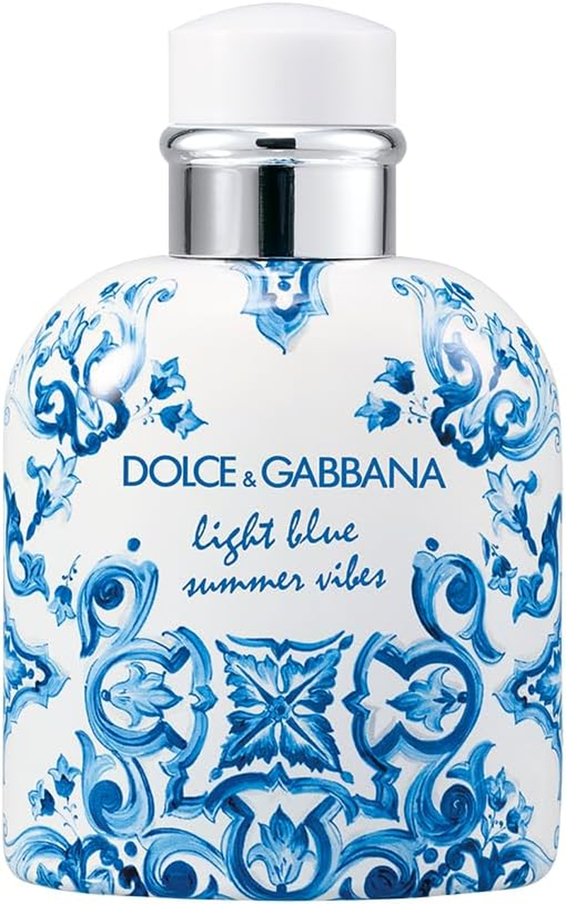 Dolce & Gabbana Men'S Light Blue Pour Homme Summer Vibes EDT Spray, 125 Ml image number 6