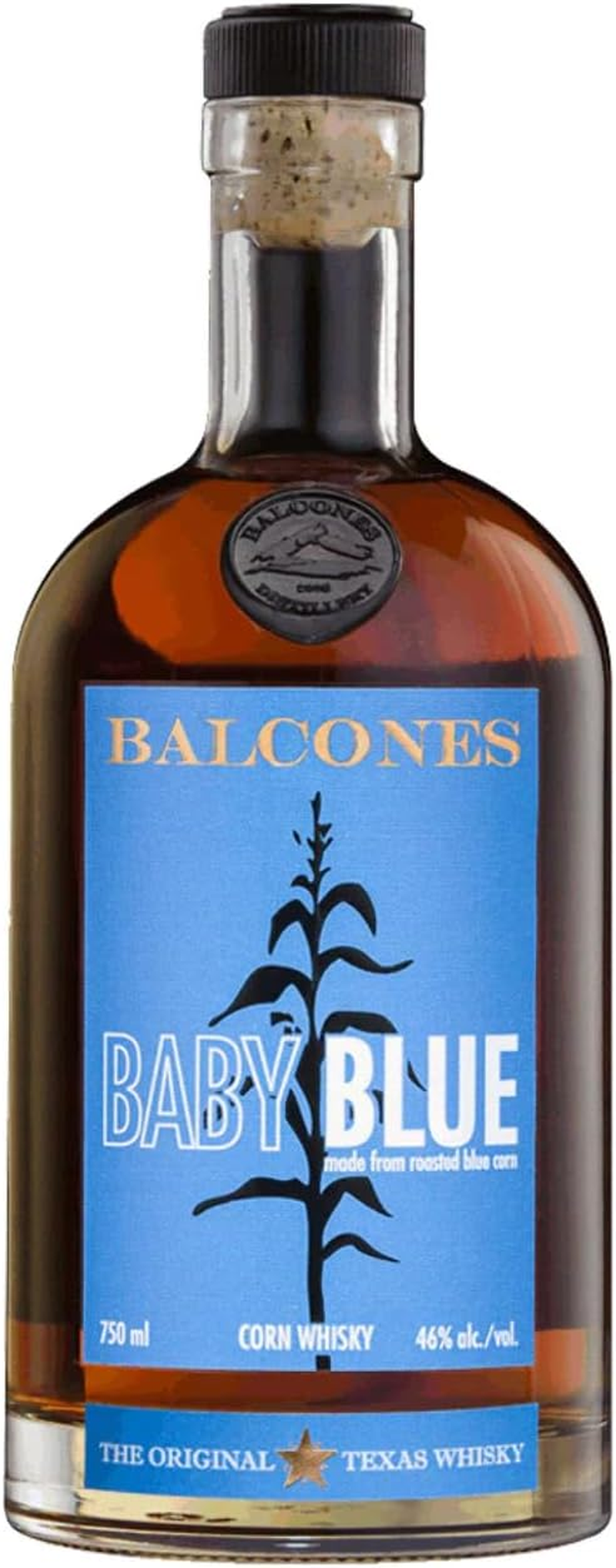 Balcones Distilling Baby Blue Corn Whisky, 700 Ml