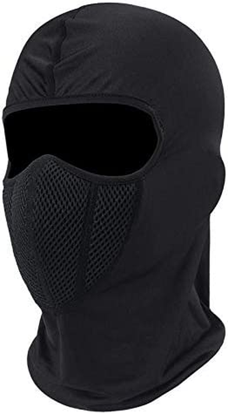 Nomel Ski Motorcycle Cycling Balaclava Full Face Mask Neck Scarf Windproof Outdoor AU (Black) A43 image number 5