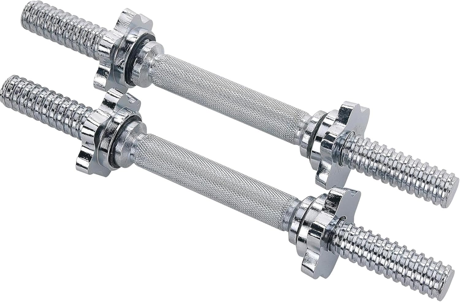 Sunny Chrome Dumbbell Bar, 14-Inch (Sold as Pair) image number 2
