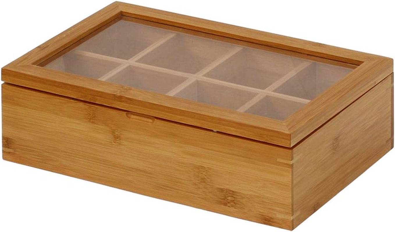 Oceanstar TB1323 Bamboo Tea Box, Natural image number 4